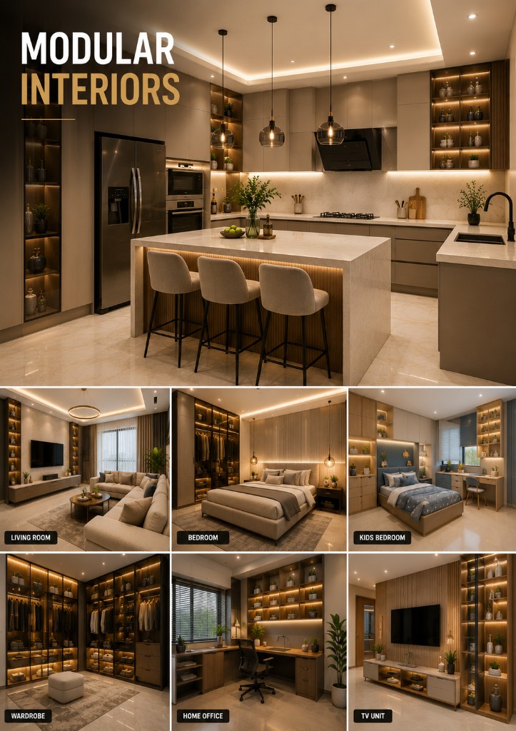 Modular interiors
